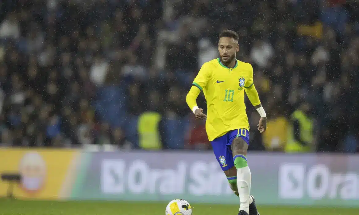Neymar. Foto: Lucas Figueiredo/CBF